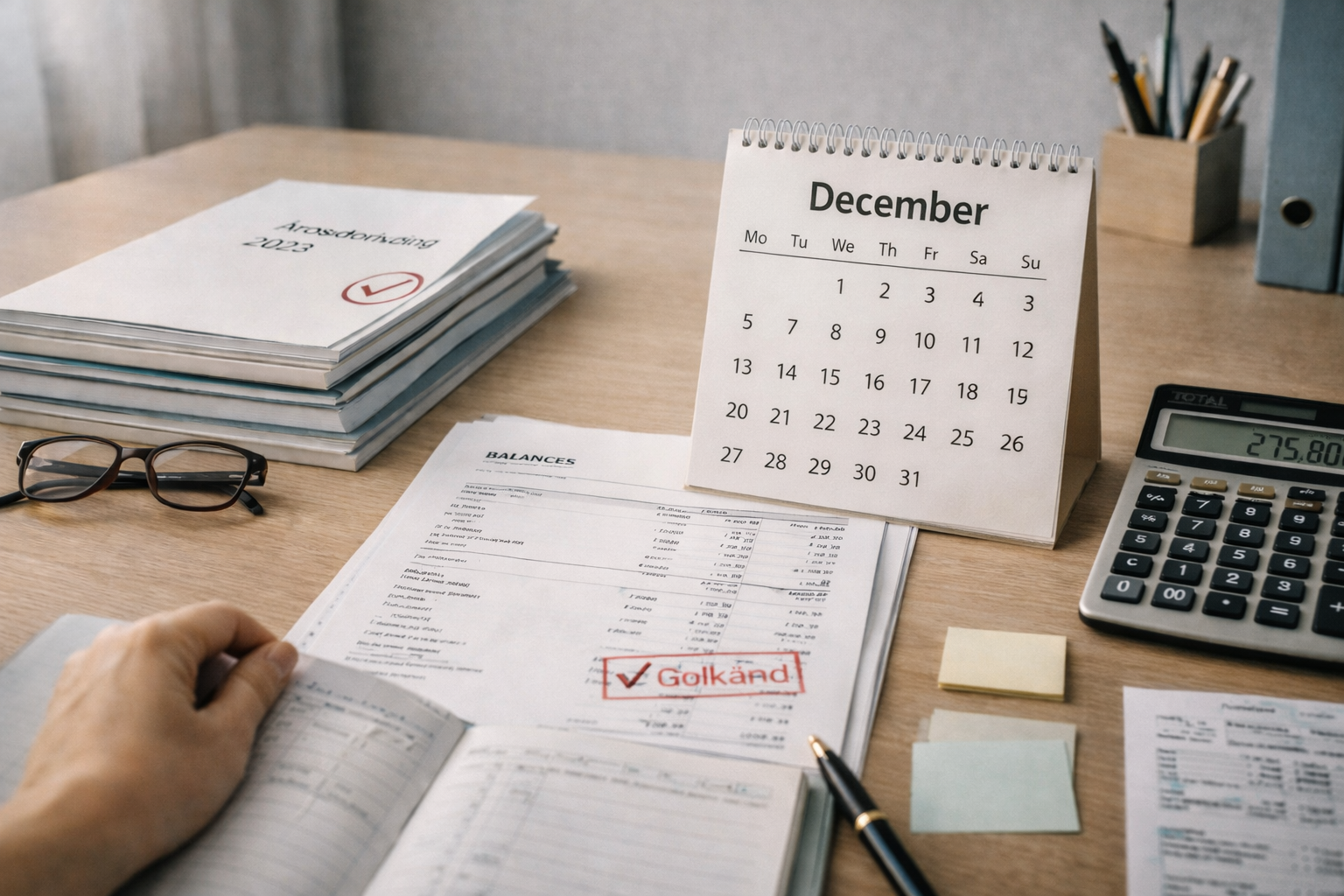 Bokslut och årsredovisning